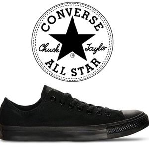 Converse Chuck Taylor Low Tops Black